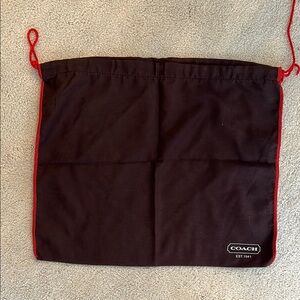 Coach Black and Red Bag